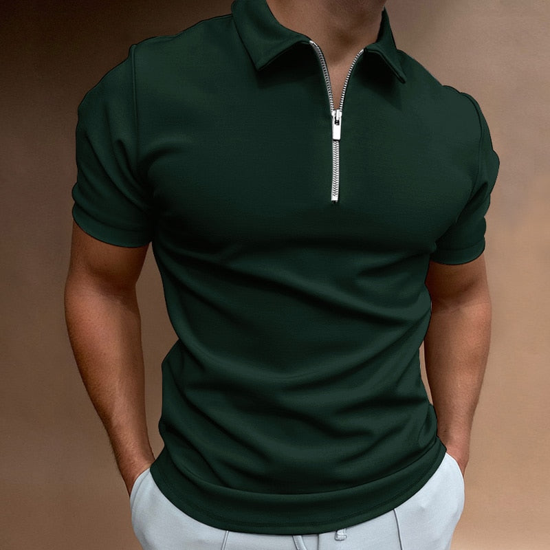 1+1 GRATIS | Santiago Zip-Up Polo