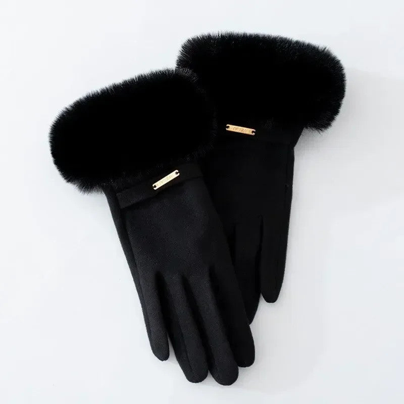 Isabella Fur Cuff Gloves