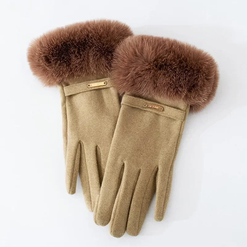 Isabella Fur Cuff Gloves