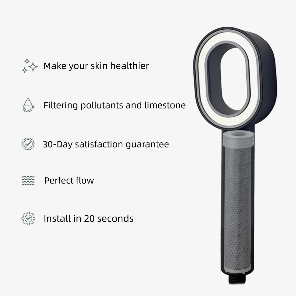 Hydrelis™ | Hogedrukdouche voor uw welzijn