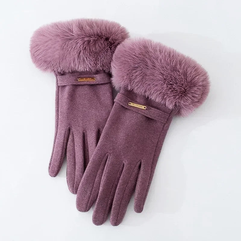 Isabella Fur Cuff Gloves