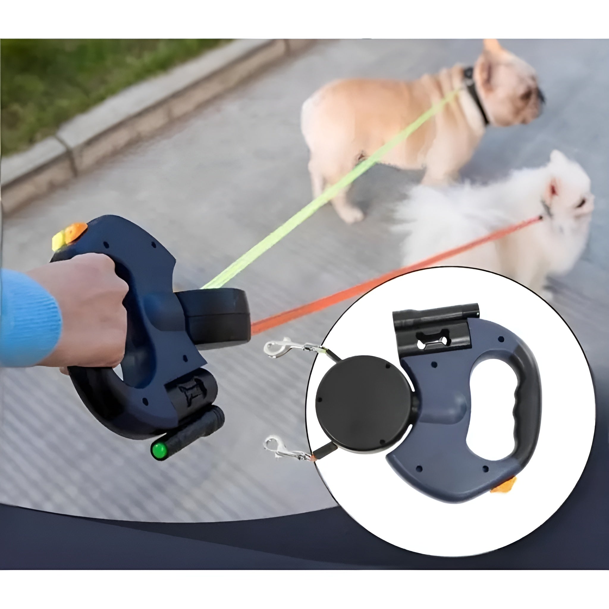 LoopVriend - De ultieme oplossing voor zorgeloos wandelen met twee honden