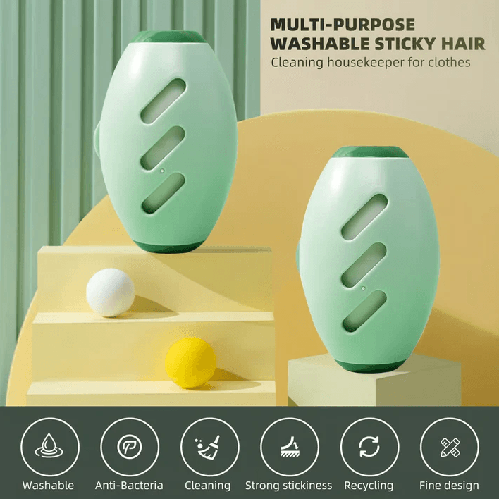 EcoPluis - Reusable Silicone Lint Roller