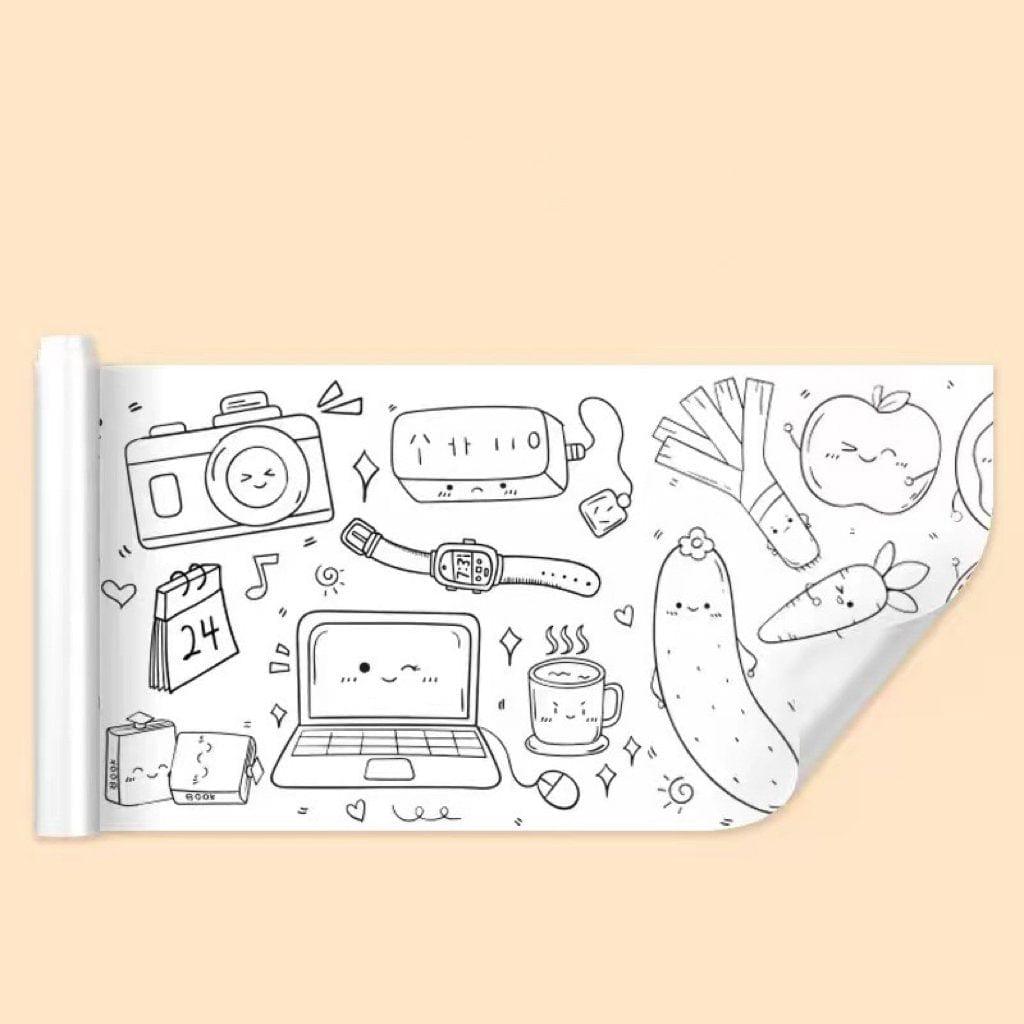 ArtistRoll | Tekenrol voor kinderen | 1+1 GRATIS