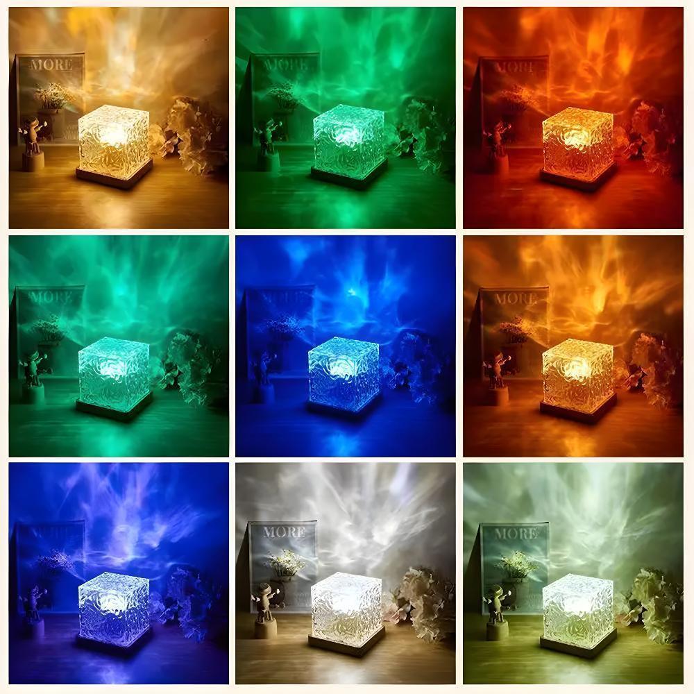 AuroraGlow™ lamp | Rustgevende Watergolf Projector Lamp
