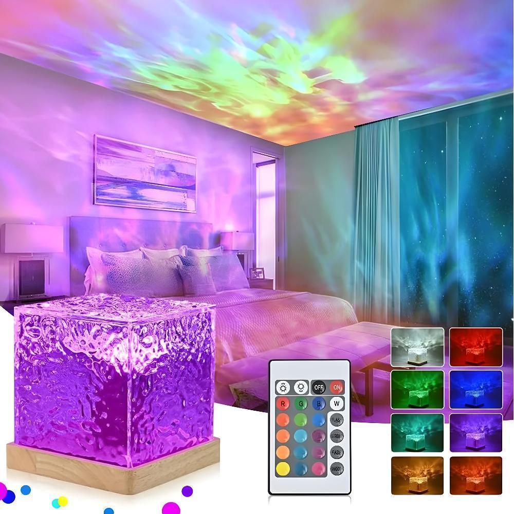 AuroraGlow™ lamp | Rustgevende Watergolf Projector Lamp