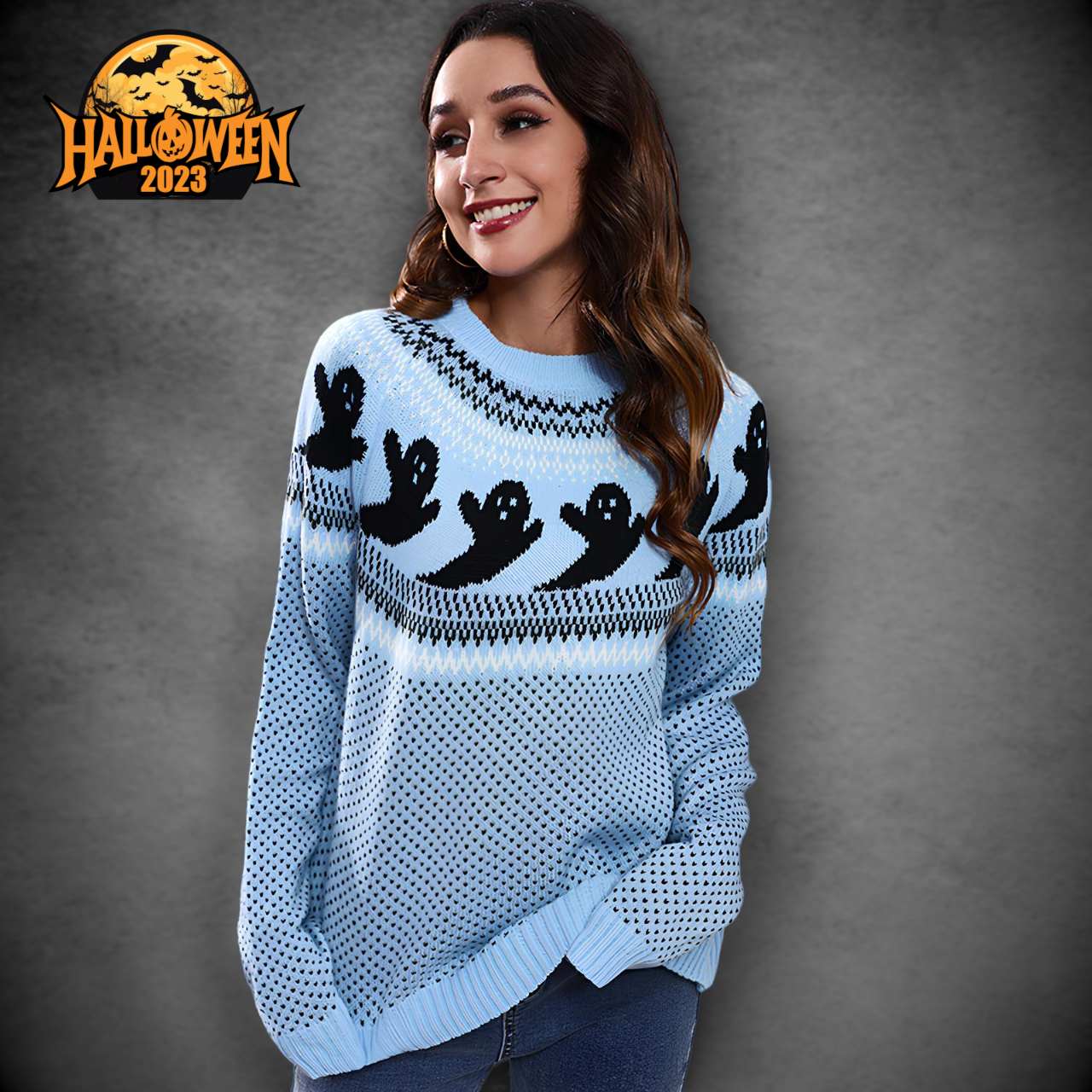 Knitted Ghost Sweater