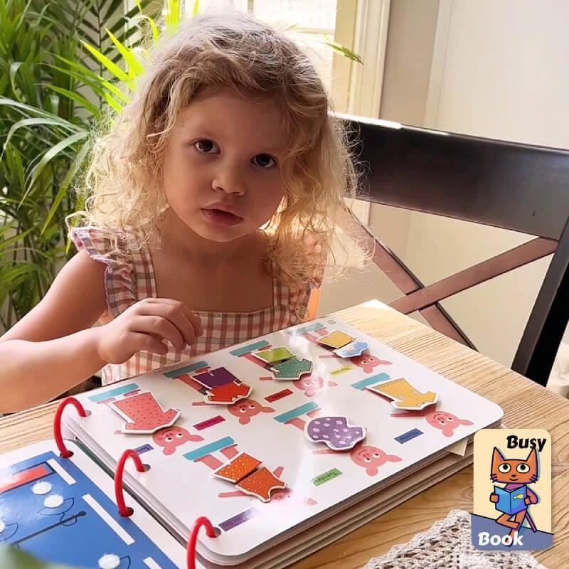 BusyBook™  | Ontdek de wereld met dit zintuigenboek voor kinderen