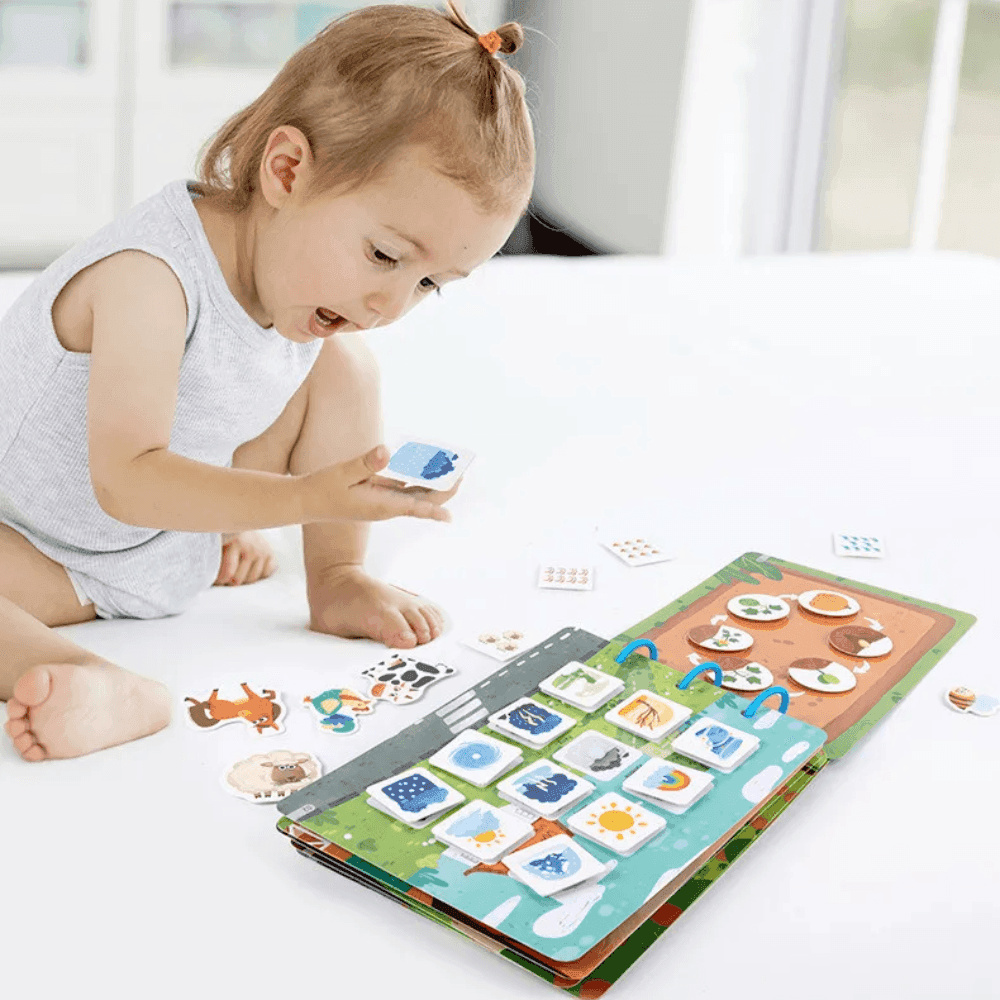 BusyBook™  | Ontdek de wereld met dit zintuigenboek voor kinderen