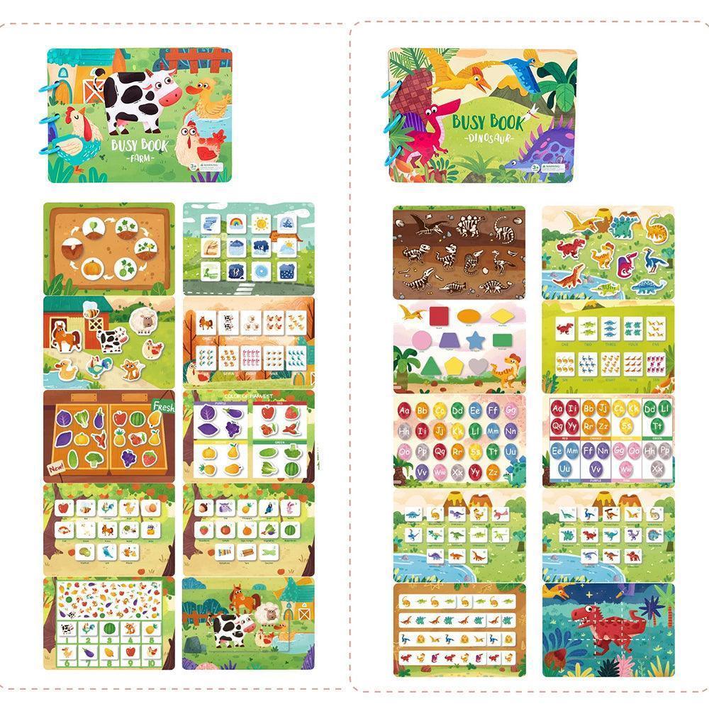 BusyBook™  | Ontdek de wereld met dit zintuigenboek voor kinderen