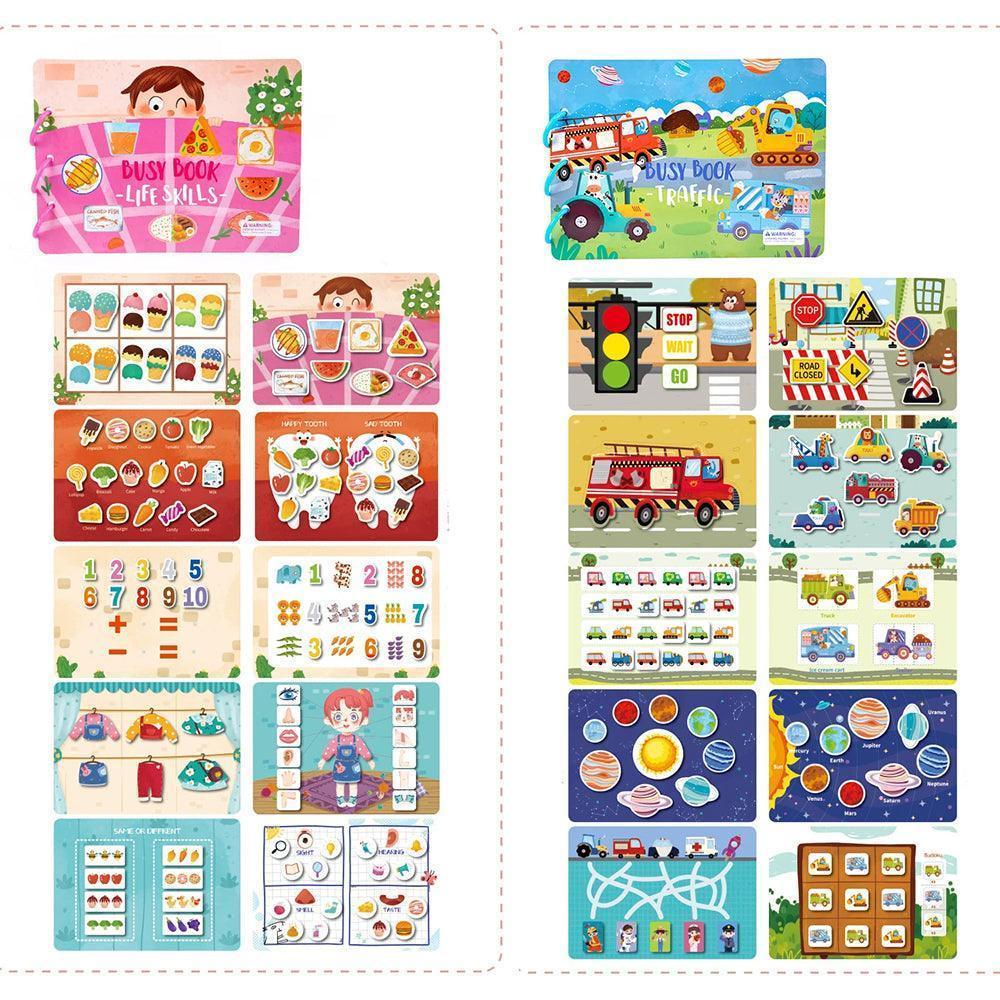 BusyBook™  | Ontdek de wereld met dit zintuigenboek voor kinderen