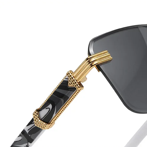 Skylar Davis Rimless Sunglasses