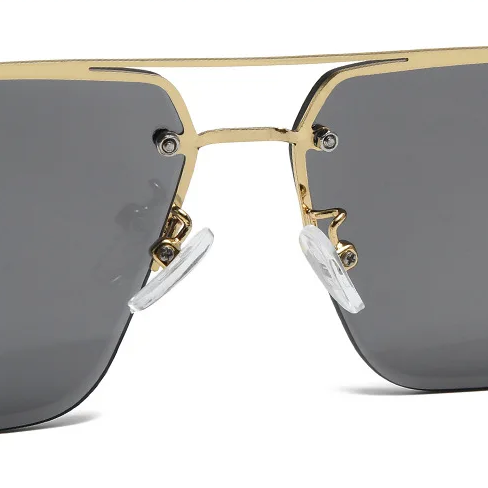 Skylar Davis Rimless Sunglasses