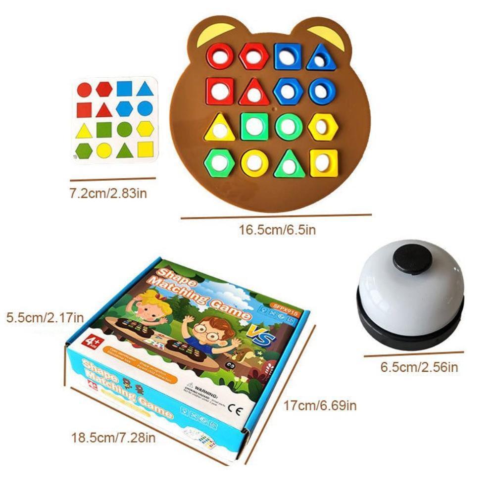 FunShape Beer | Vormherkenningsspel voor kinderen