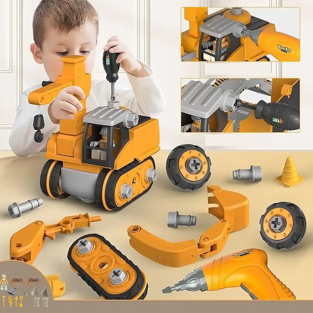 Graafmachine Avontuur | Educatief bouwspeelgoed voor jonge ingenieurs