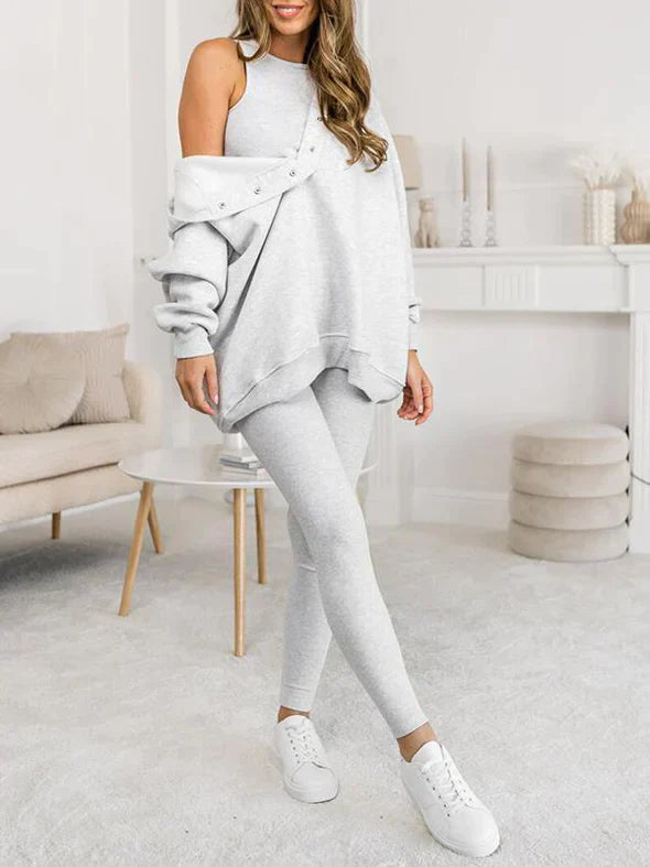 Romy™ - Comfy Casual Driedelige Set