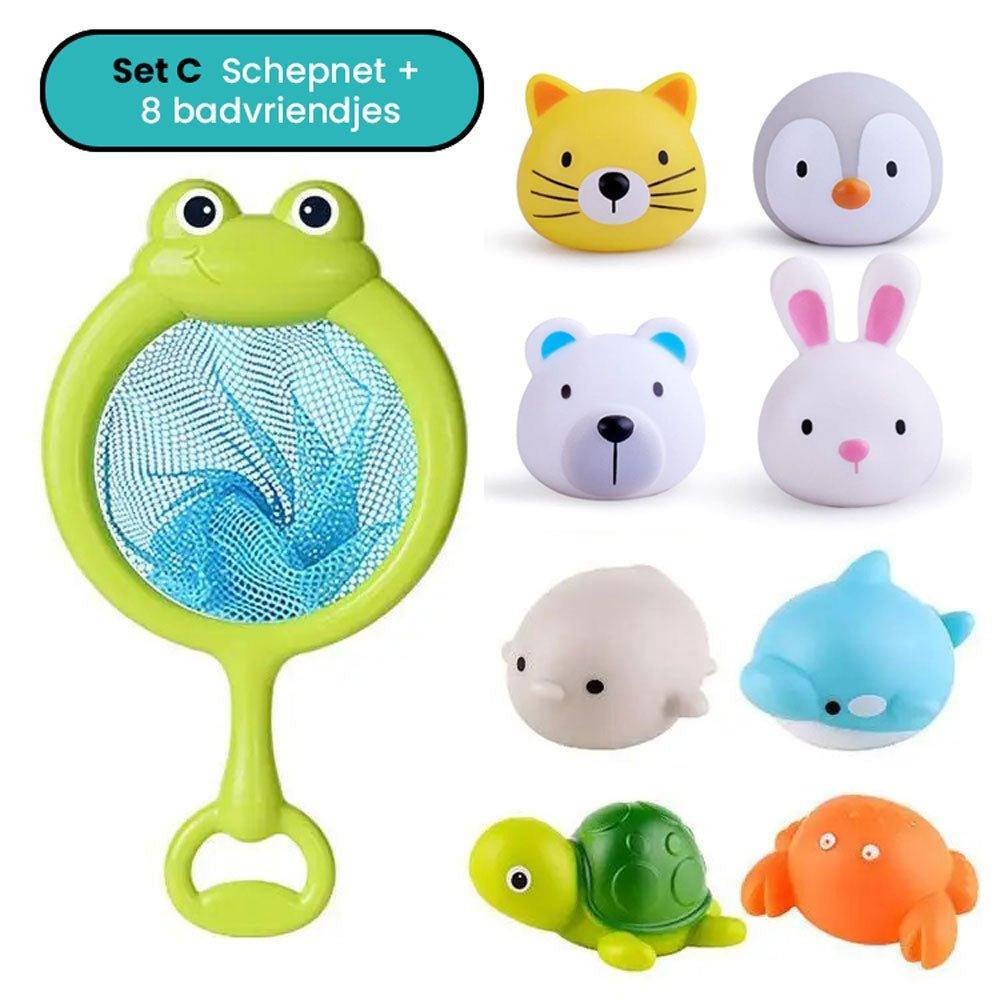 Magische badvriendjes | Badspeeltjes die oplichten in het water