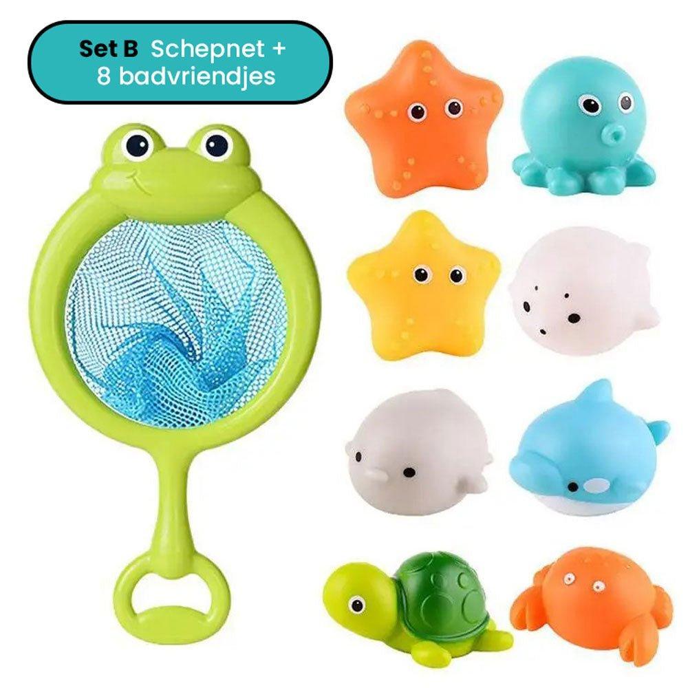 Magische badvriendjes | Badspeeltjes die oplichten in het water