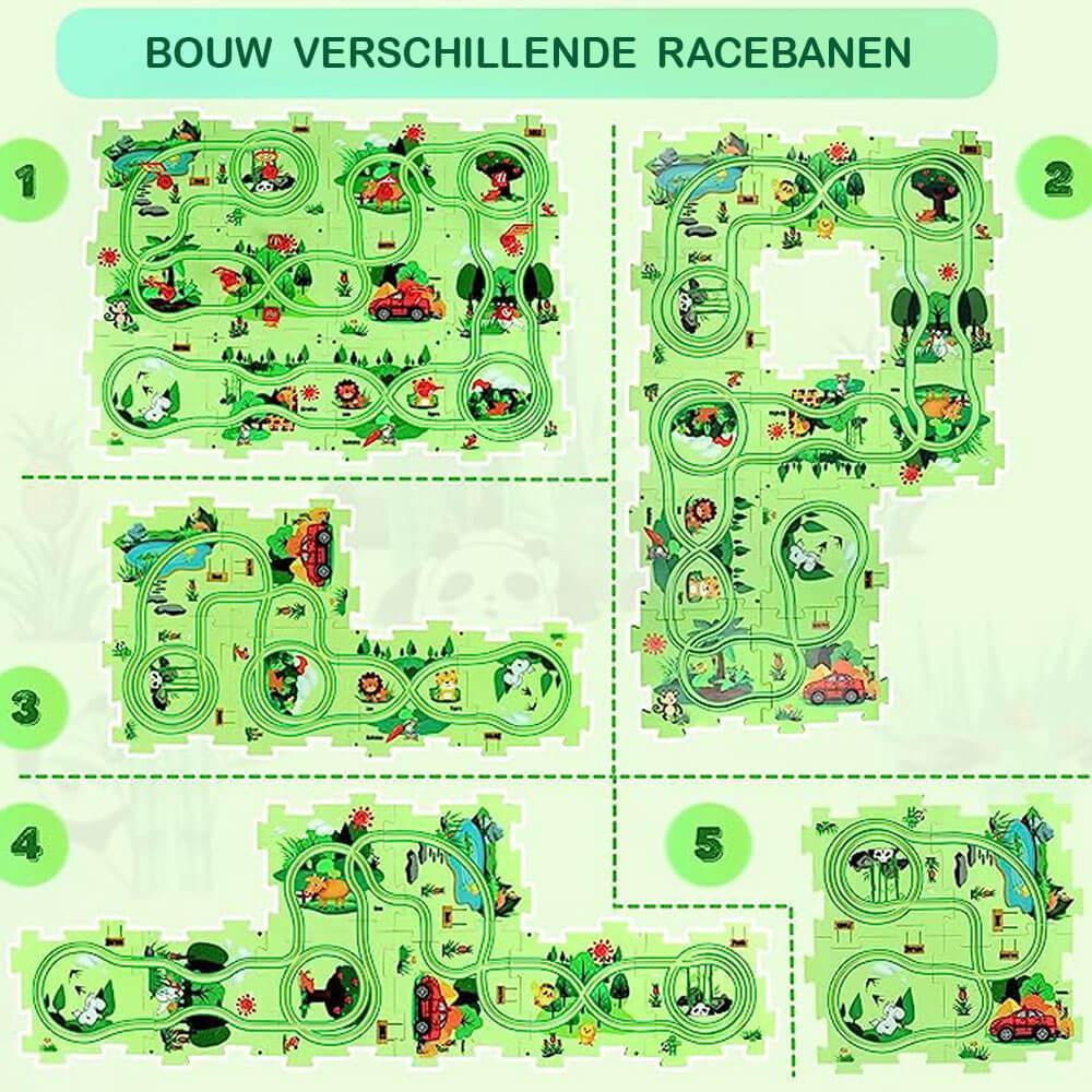 Racebaan Puzzel | Stimuleer de creativiteit van je kind