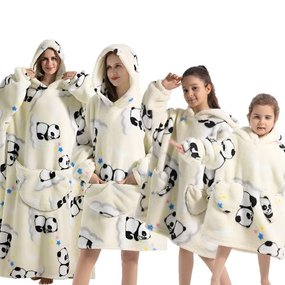 Shoodie | Oversized Hoodie Deken voor het hele gezin