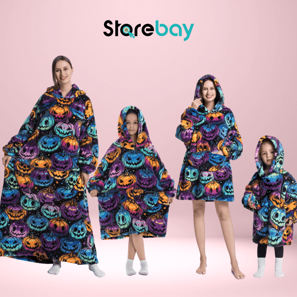 Shoodie | Oversized Hoodie Deken voor het hele gezin