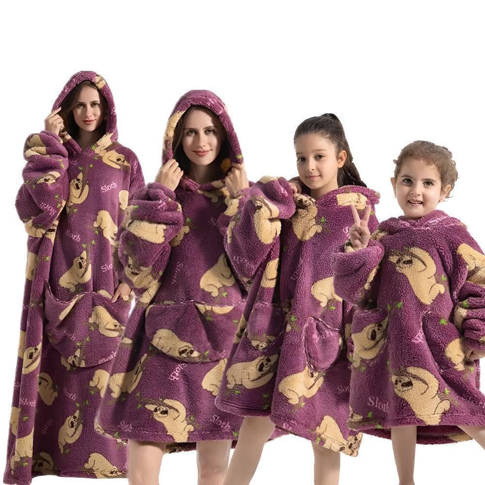 Shoodie | Oversized Hoodie Deken voor het hele gezin