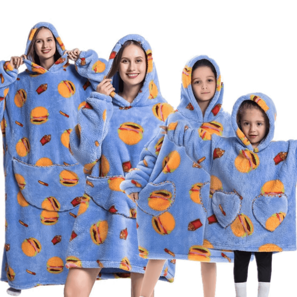 Shoodie | Oversized Hoodie Deken voor het hele gezin