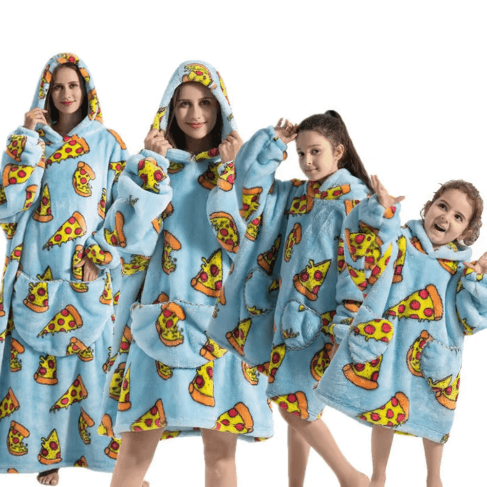 Shoodie | Oversized Hoodie Deken voor het hele gezin