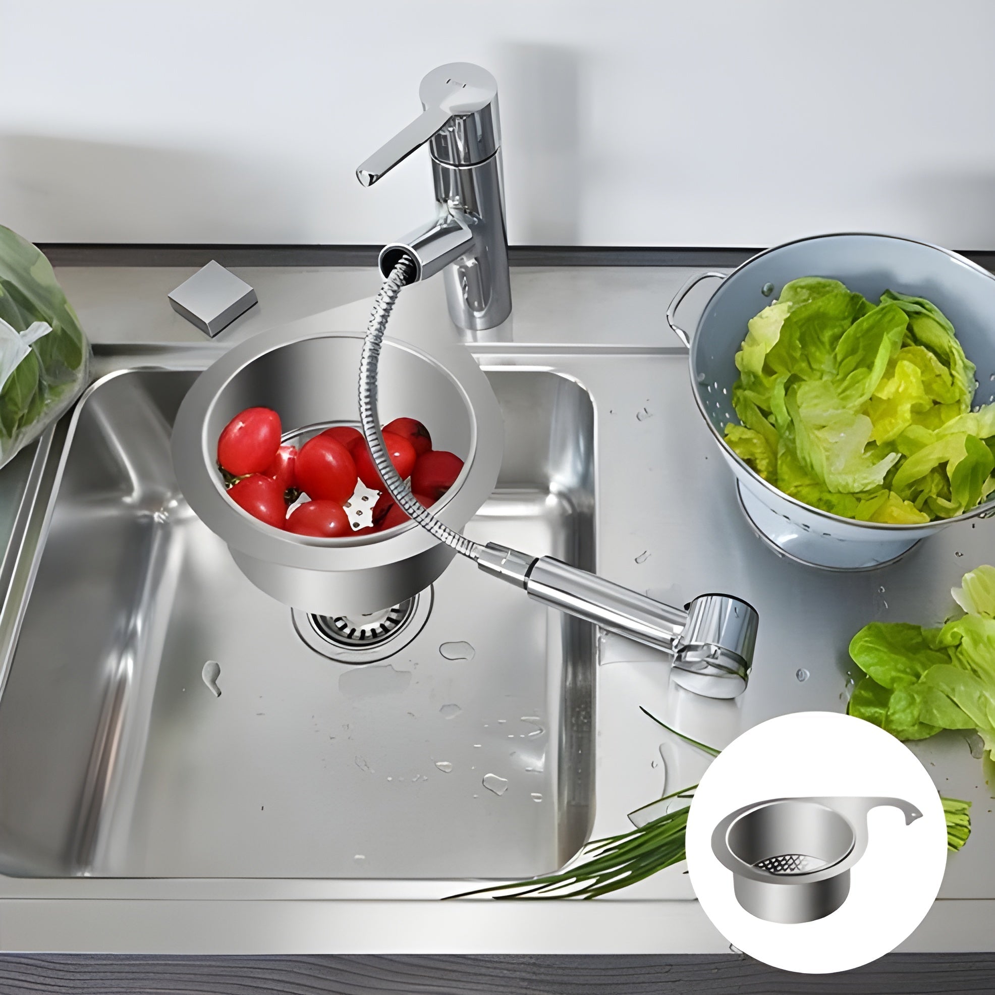 SinkMate™ – Hoekfilter voor kranen & spoelbakken