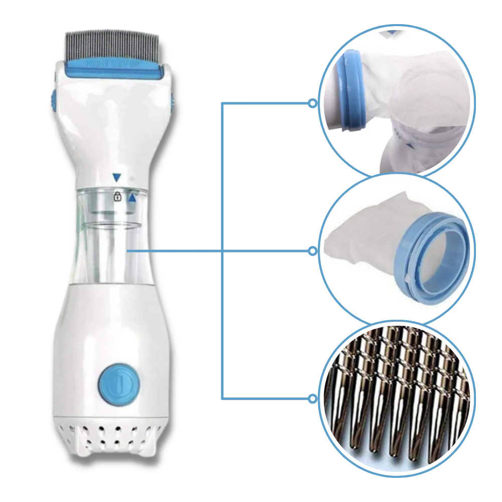 Livcura™ | Verwijdert luizen uit het haar in enkele seconden