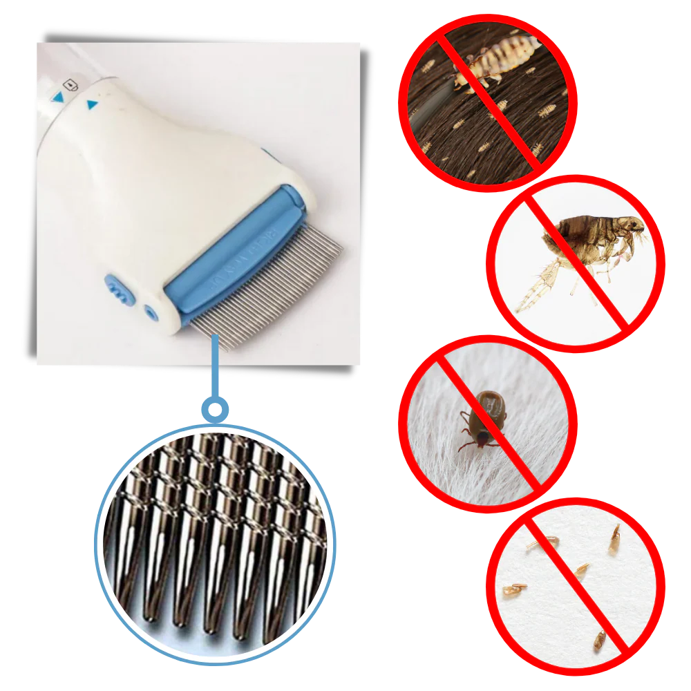 Livcura™ | Verwijdert luizen uit het haar in enkele seconden