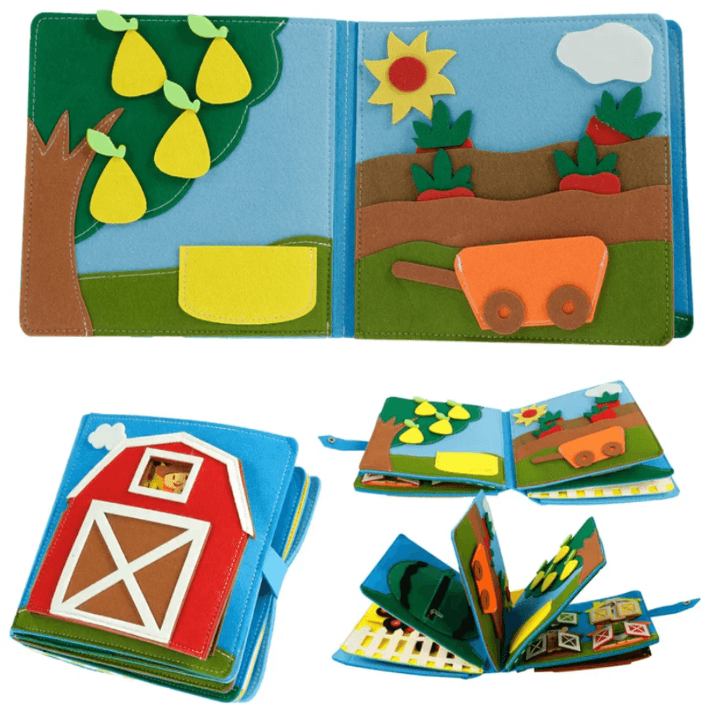 Vilten boerderij speelboek | Leerzaam en leuk